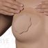 Bye Bra A-C - unsichtbares Brusthebepflaster - nude (4 Paar)