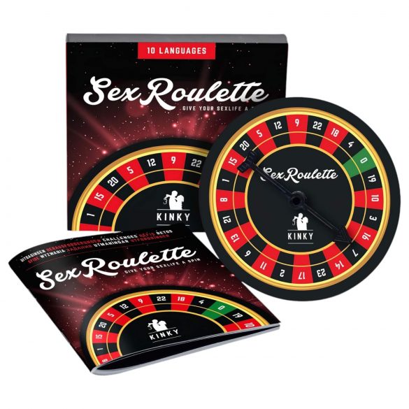 Sex Roulette Kinky - Erotik Brettspiel (in 10 Sprachen) 