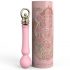 ZALO Confidence Heating Wand - Akkubetriebener, luxuriöser Massagervibrator (pink) 