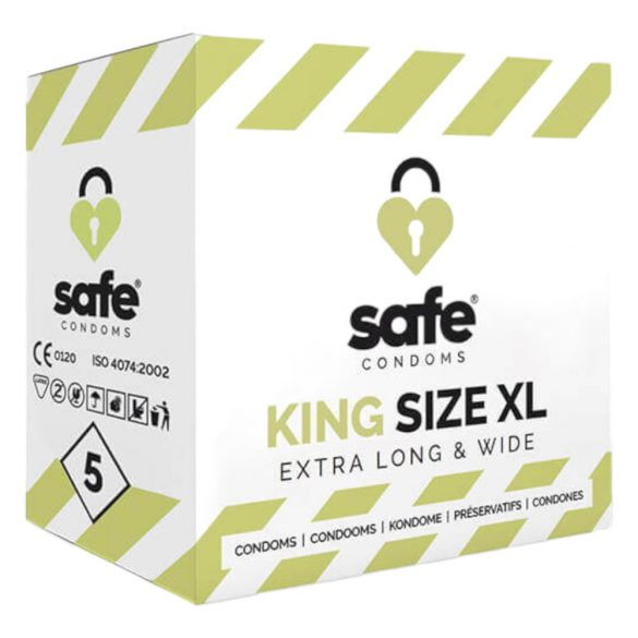 SAFE King Size XL - extra große Kondome (5 Stück) 