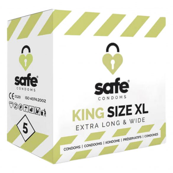 SAFE King Size XL - extra große Kondome (5 Stück) 