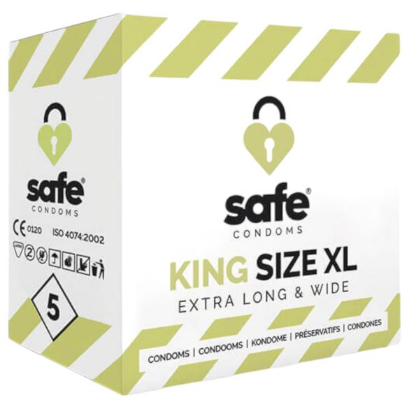 SAFE King Size XL - extra große Kondome (5 Stück) 