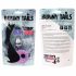 FEELZTOYS Bunny Tails - Metall Analplug mit Hasenschwanz (silber-lila)