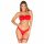 Obsessive Kissmas - Dessous-Set (rot)  - L/XL