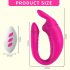 Aixiasia Hera - akkubetriebener, drahtloser Partnervibrator (pink) 