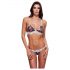 Baci - Blumen-Spitzen-BH-Set - M/L