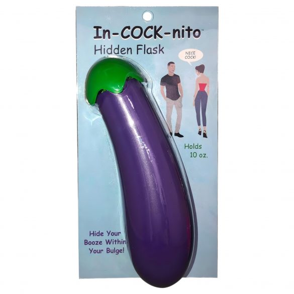 In-cock-nito - Auberginenflasche (lila) 