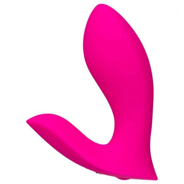 LOVENSE Flexer Panty - akkubetriebener 2-in-1-Vibrator (rosa) 