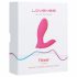 LOVENSE Flexer Panty - akkubetriebener 2-in-1-Vibrator (rosa) 