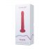 LOVENSE Gravity - wiederaufladbarer Stoßvibrator mit Standfuß (rot)